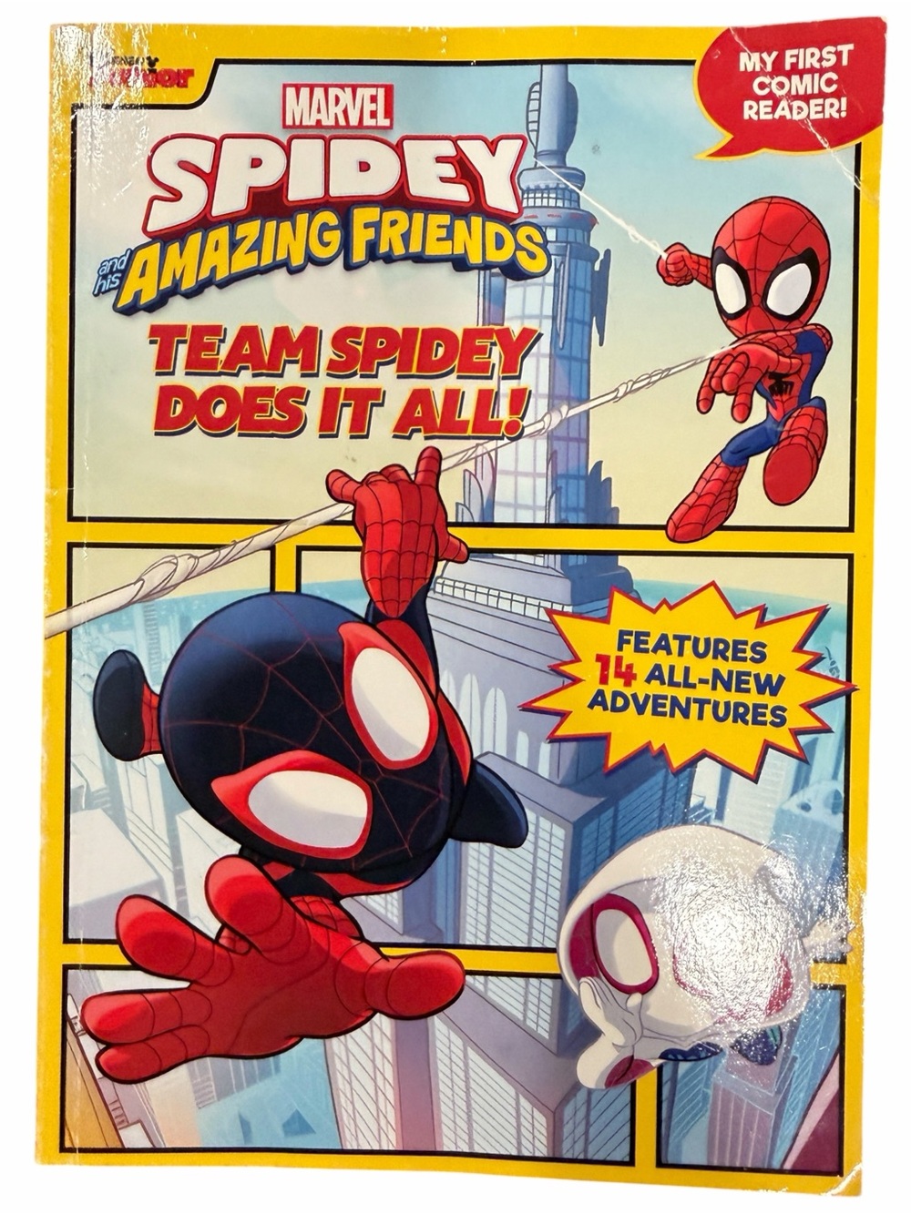 Disney Junior Marvel Spidey and His Amazing Friends: Team Spidey Paperback Comic